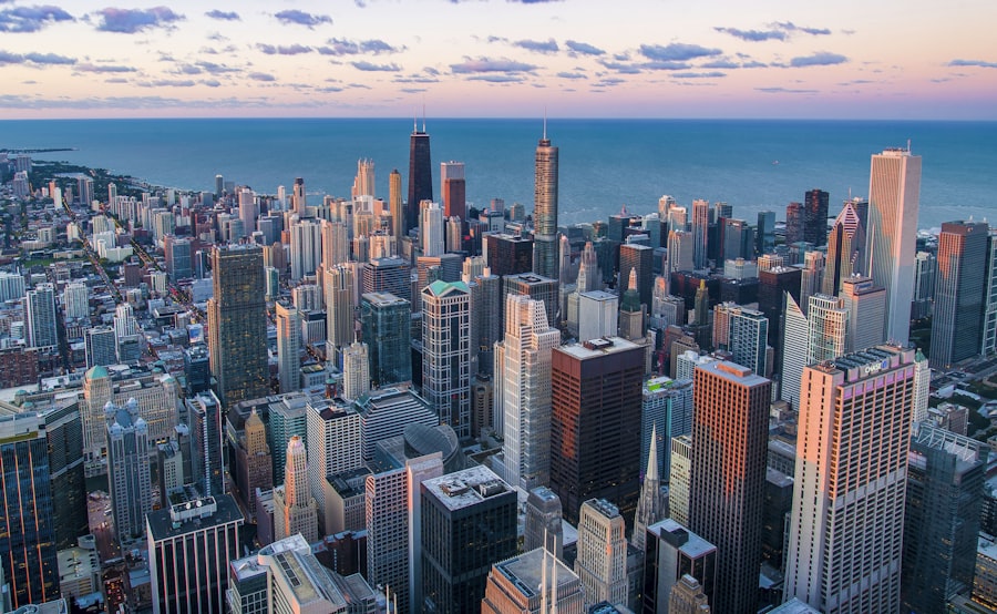 Chicago skyline image