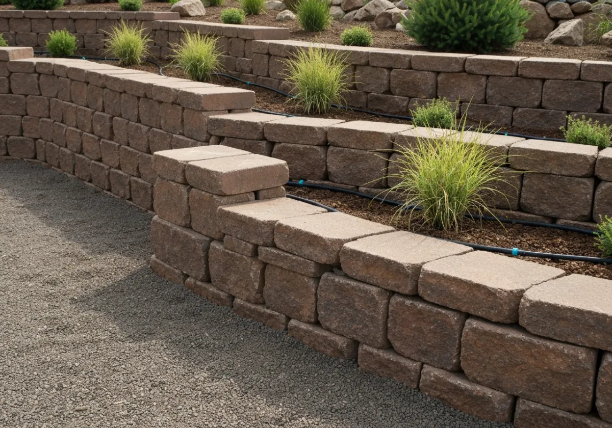 Smart irrigation system and drought-resistant plantings