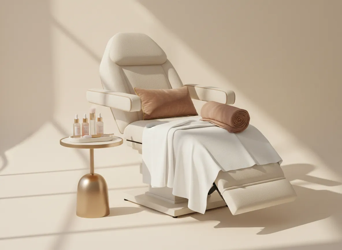 Comfortable, serene clinic setting at Fixation Skincare & Laser