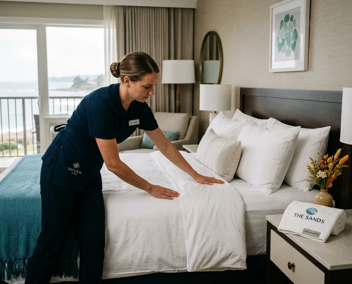 Discreet daily housekeeping and luxury linen service