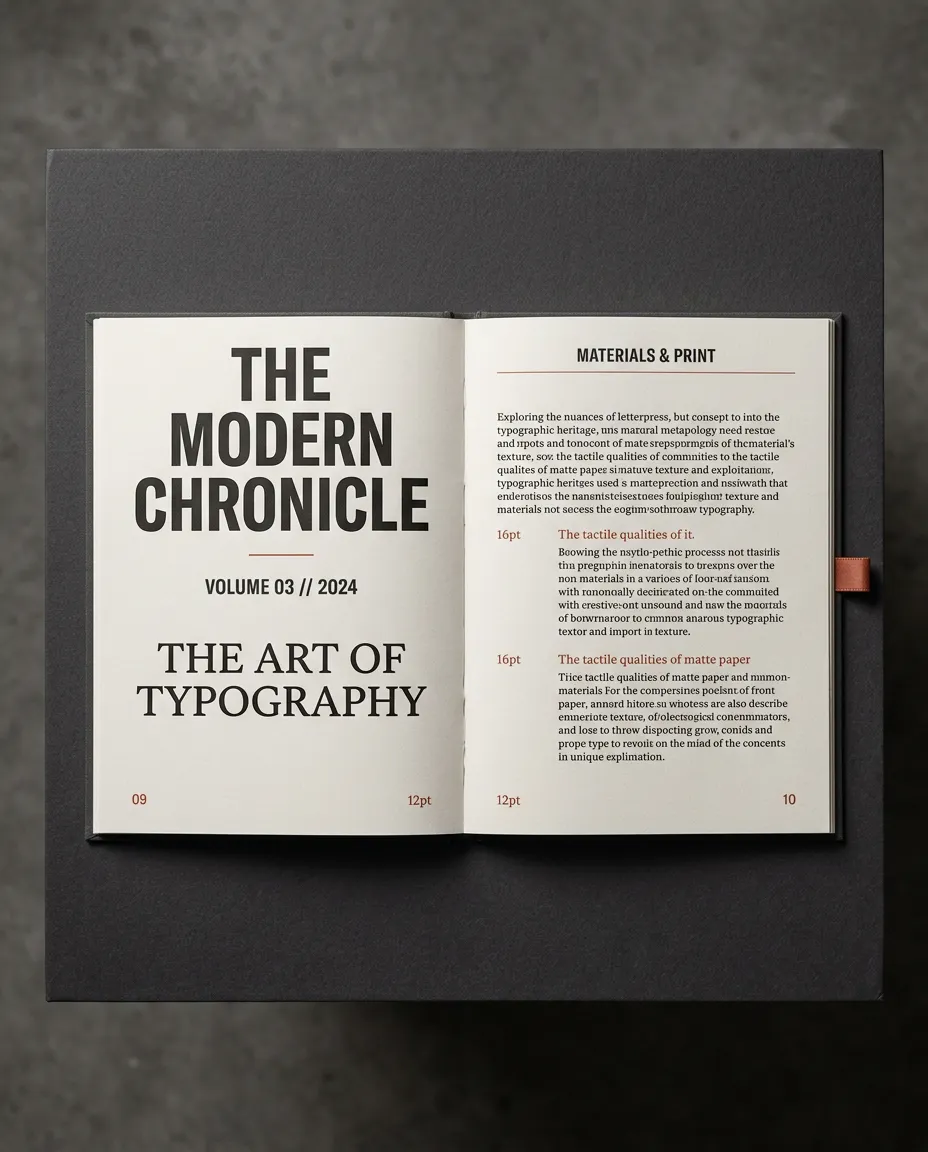 High-fidelity editorial typographic mockup and digital strategy showcase for Ryan Hee portfolio