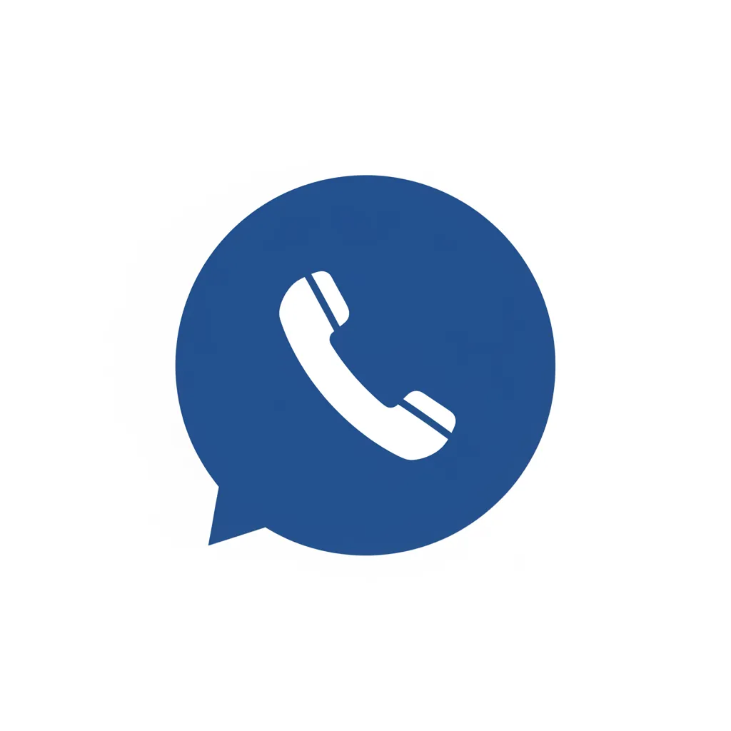 WhatsApp-style circular contact badge