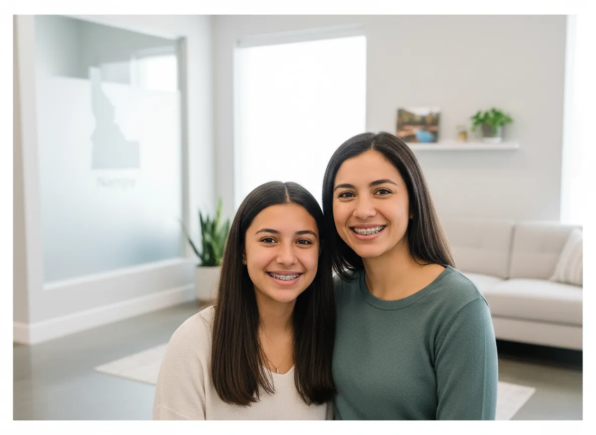 Smiling orthodontic patient at Nampa Orthodontics