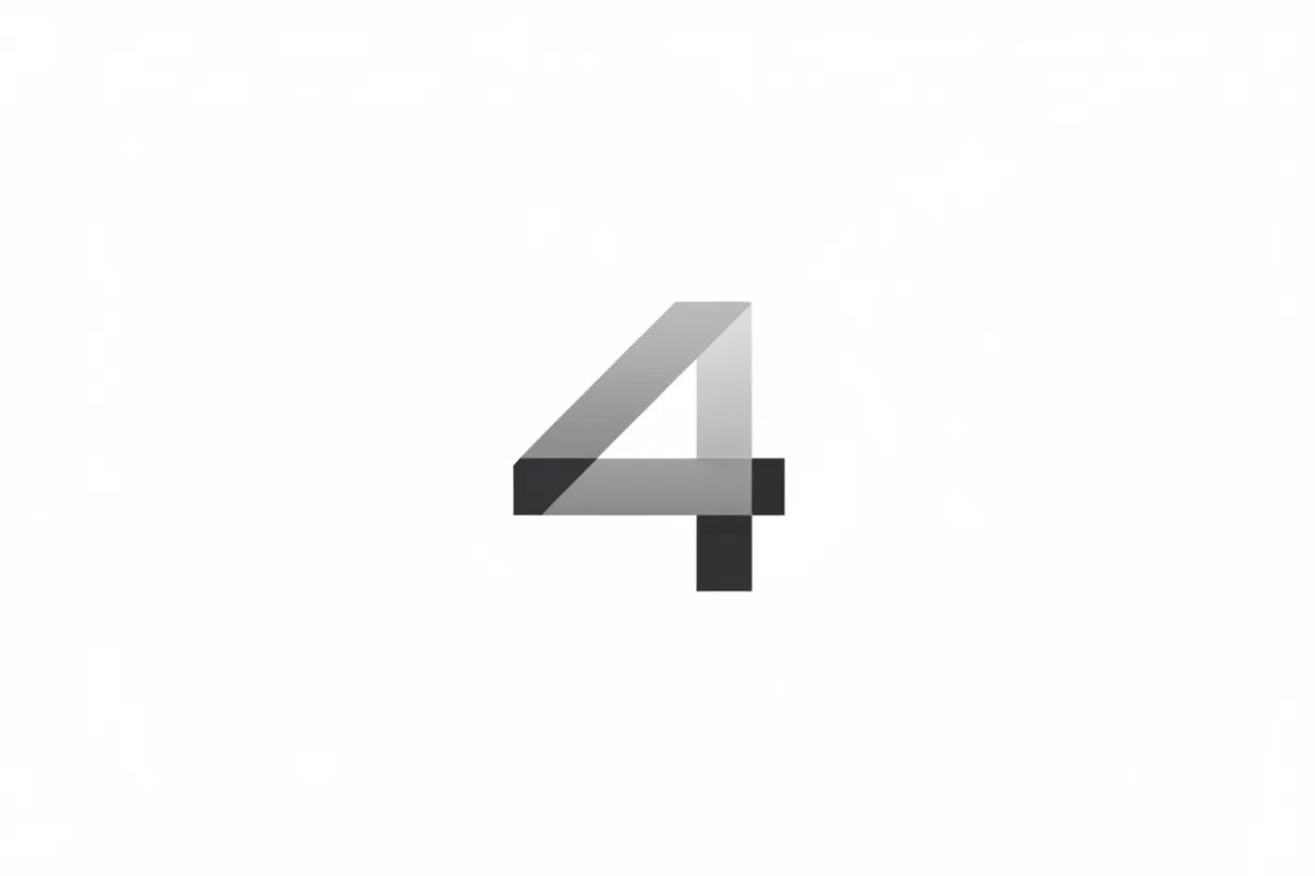 Client logo 4 in grayscale on white background