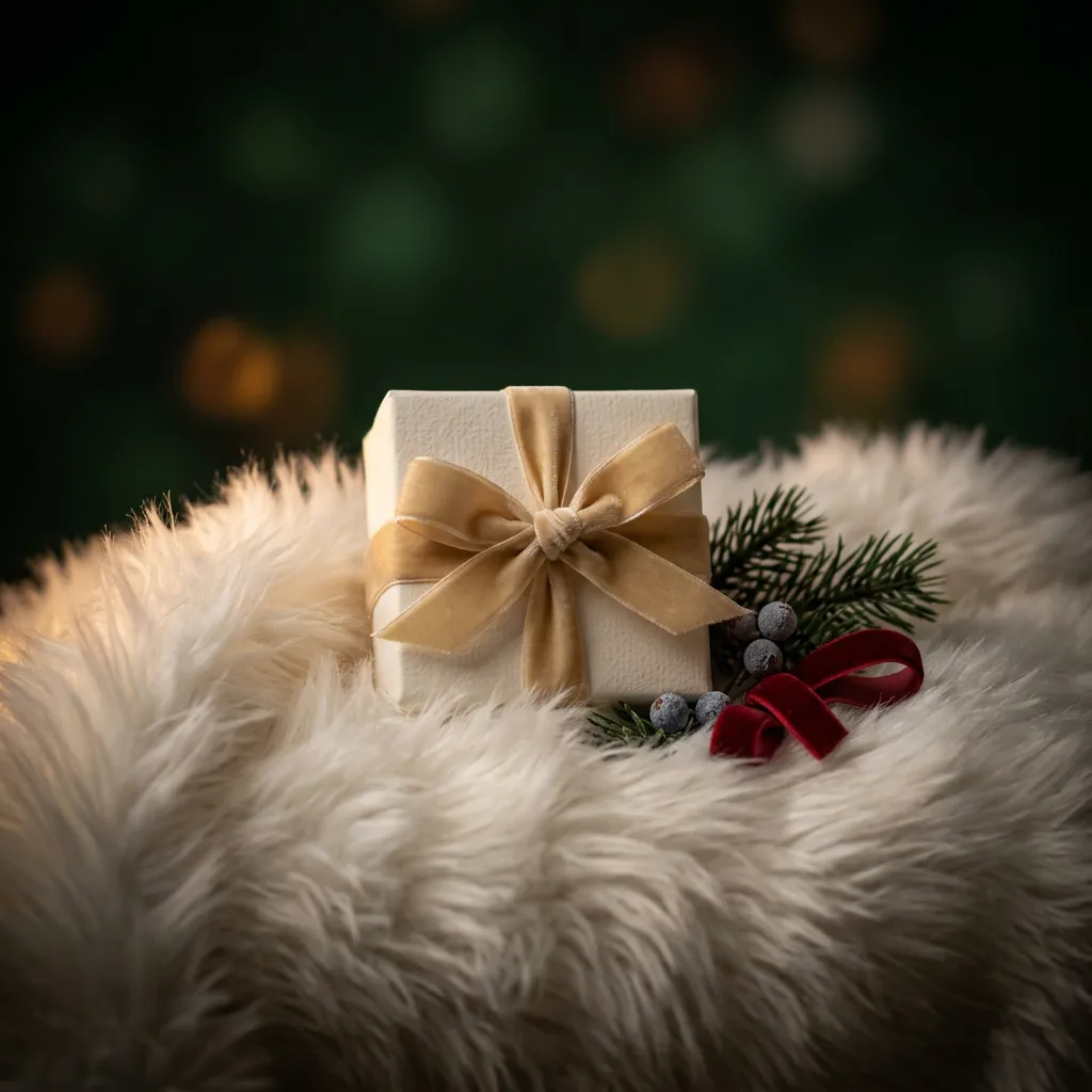 Warm holiday gifts for her featuring knit blankets and seasonal candles