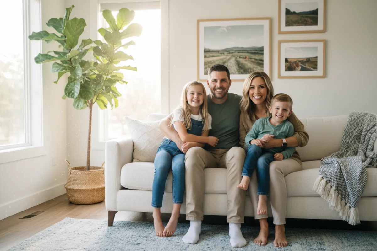 Realtor meeting with client and lender handshake