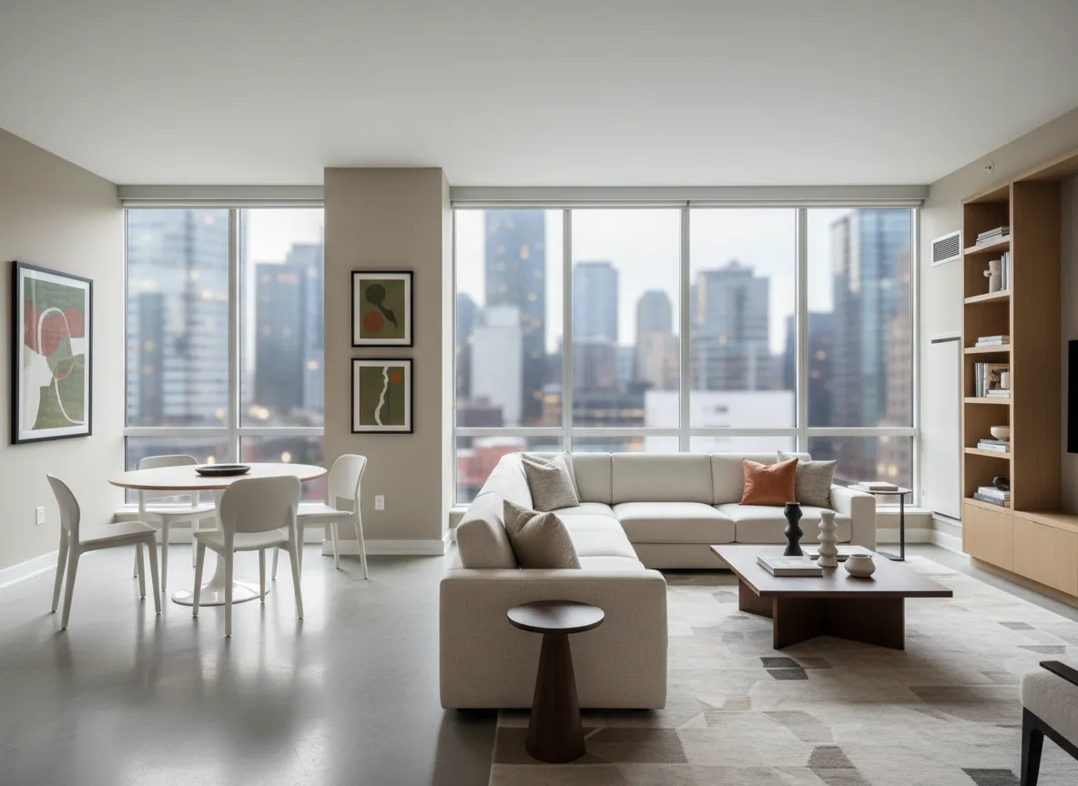 Downtown condo interior