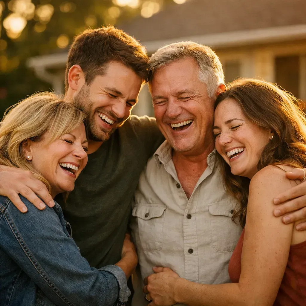 Team celebrating success