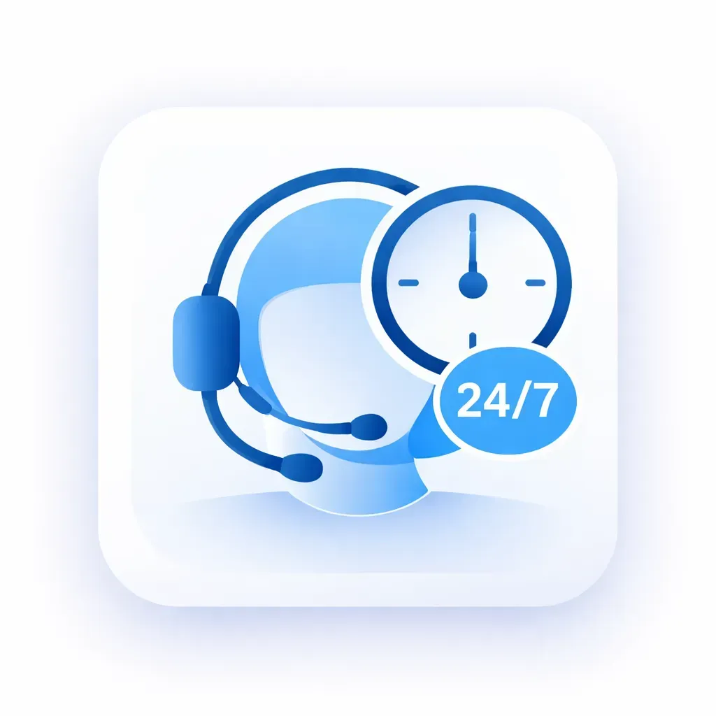 24/7 Receptionist Icon