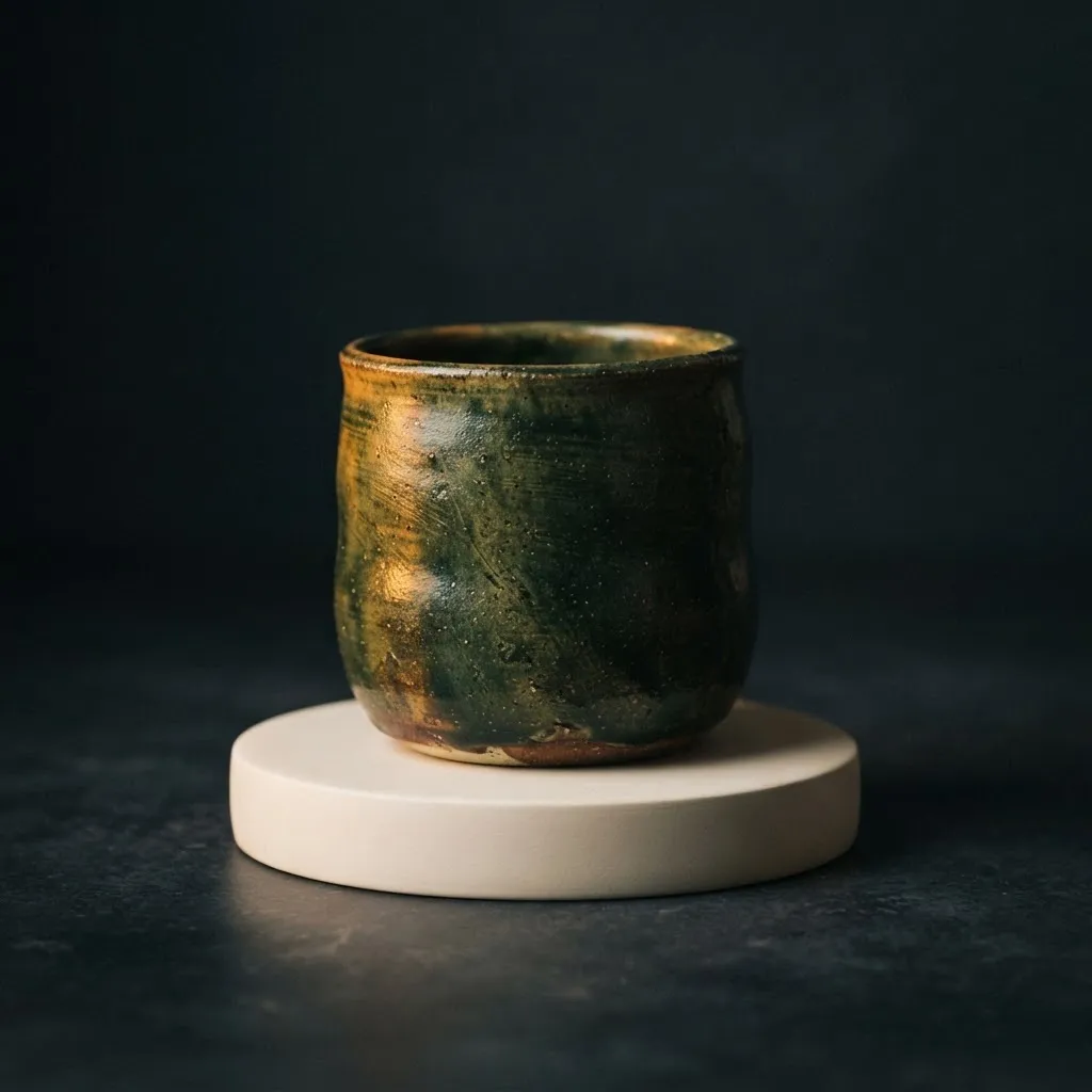 Stoneware Ceramic Vessel by local Bay Area artisan
