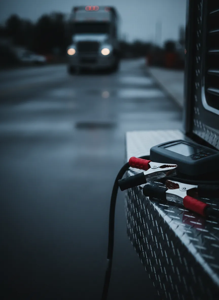 Knoxville Jumpstart service vehicle and gear ready for fast roadside help