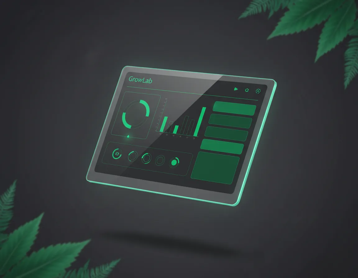 GrowLab AI Assessment Dashboard Mockup