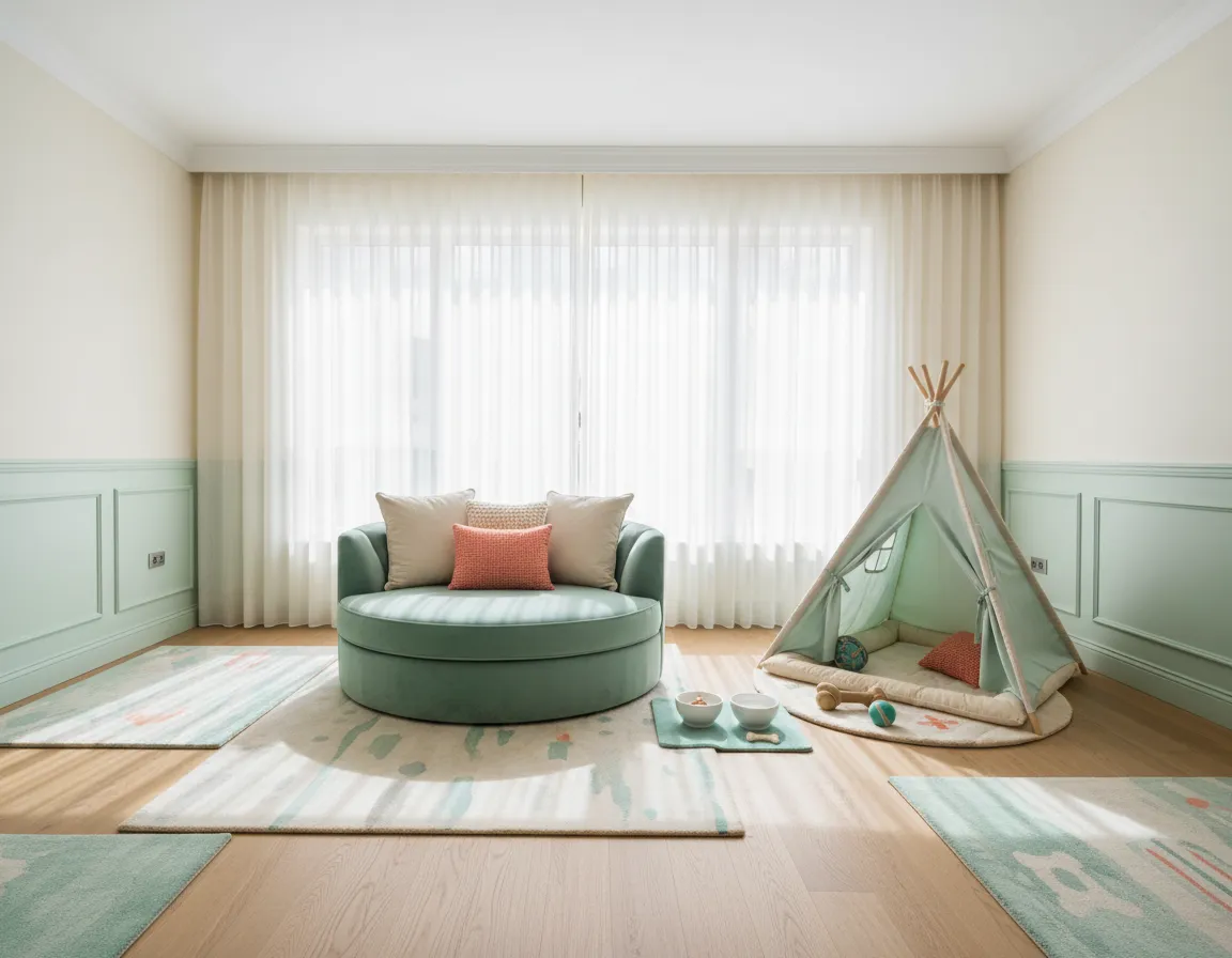 Royal Kennel deluxe pet hotel suite interior