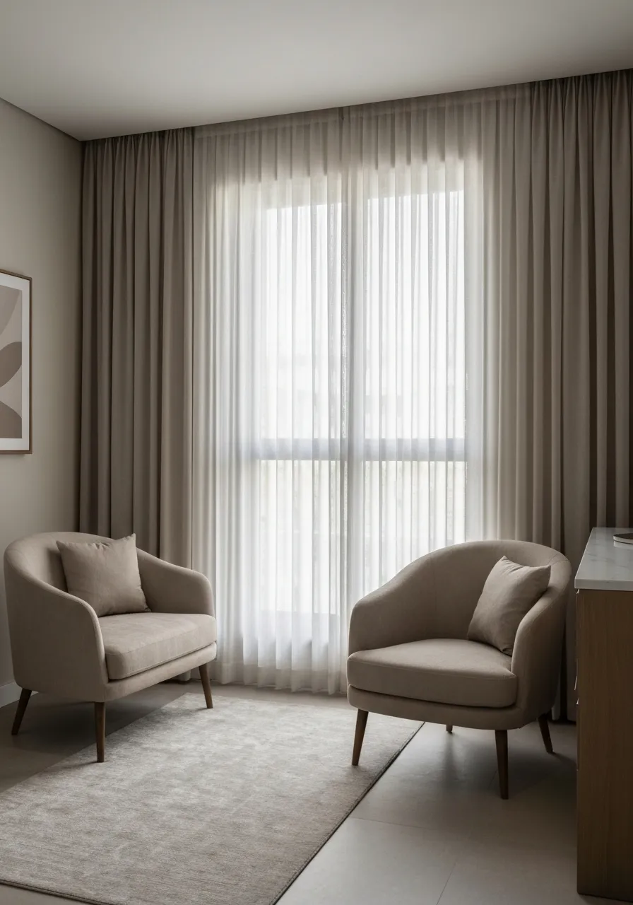 Elegant clinical environment showcasing high-end aesthetic care and serene atmosphere