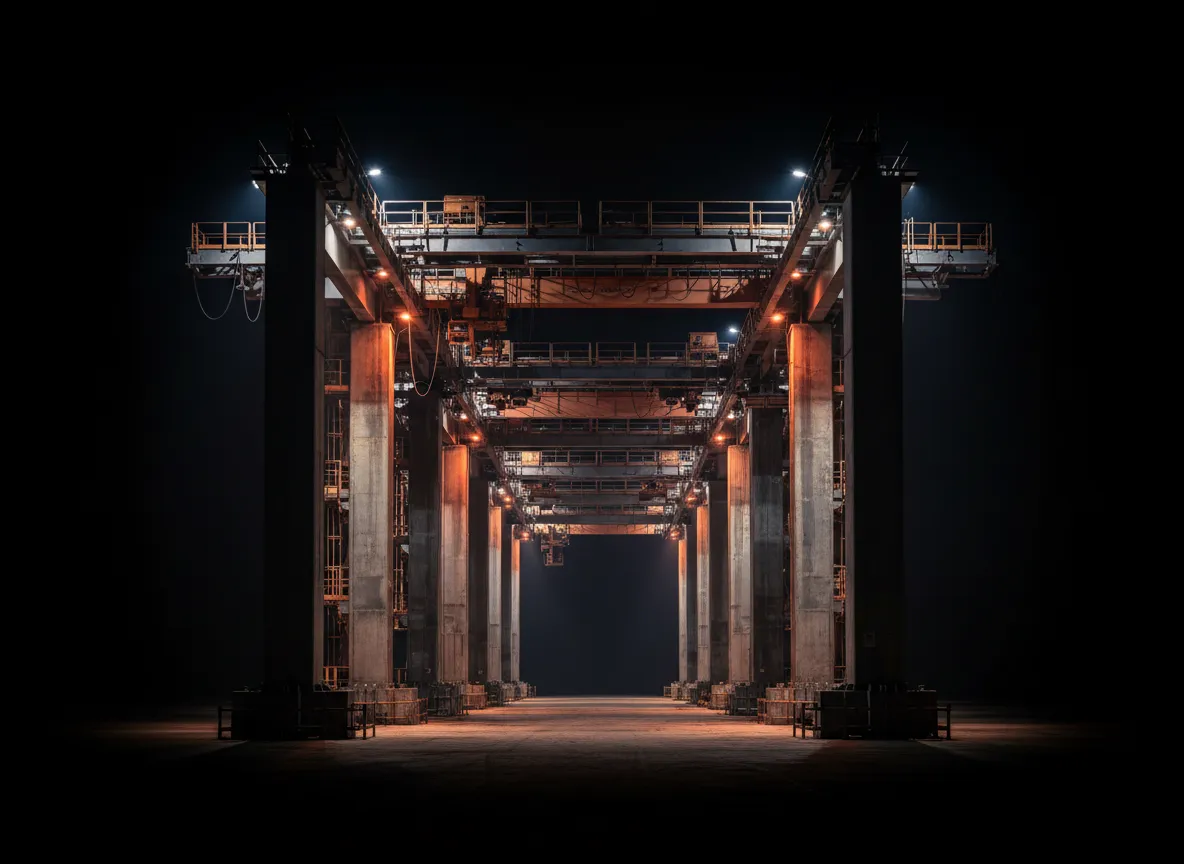 Port Logistics Hub Construction