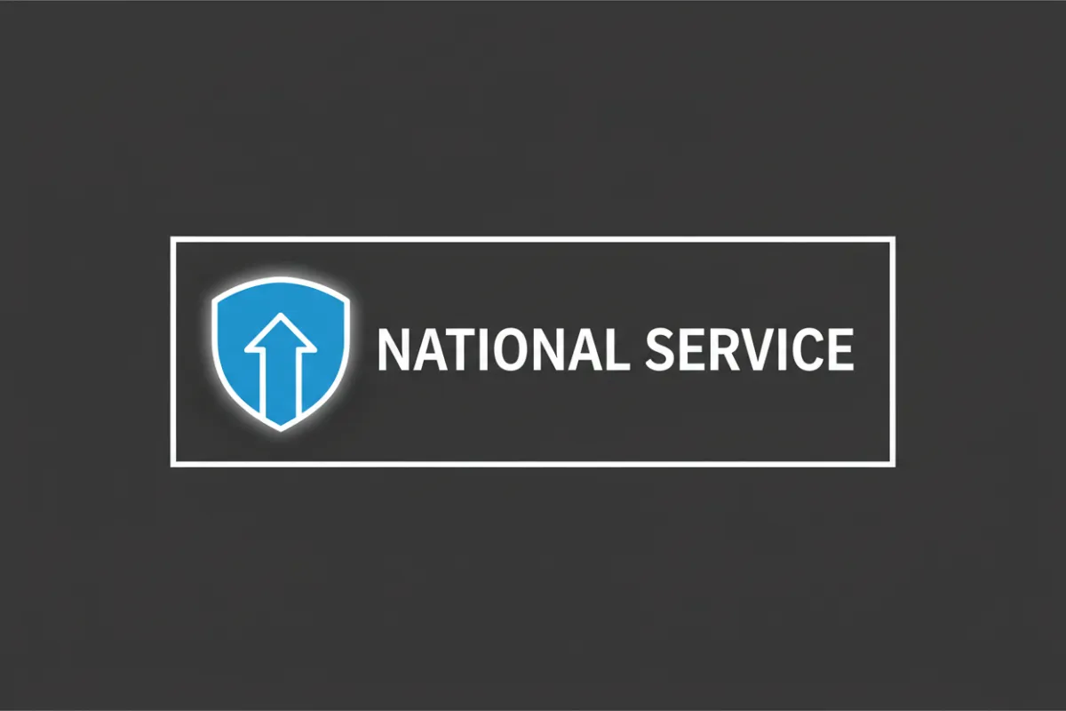 National service partner logo