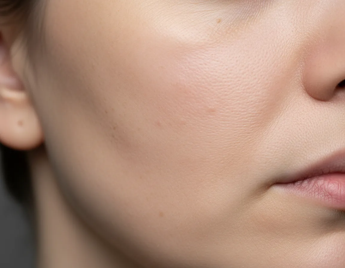 After Procell acne scar repair treatment