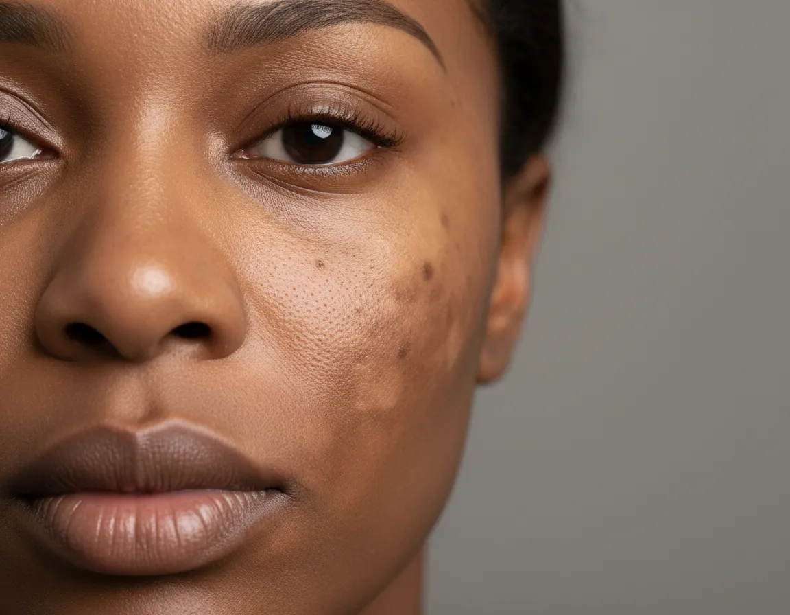 Before Procell pigmentation treatment