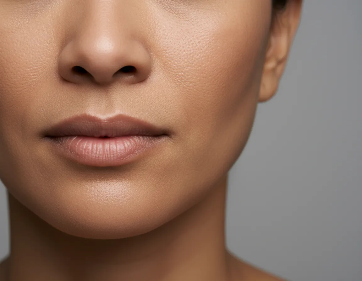 Before Procell facial rejuvenation treatment