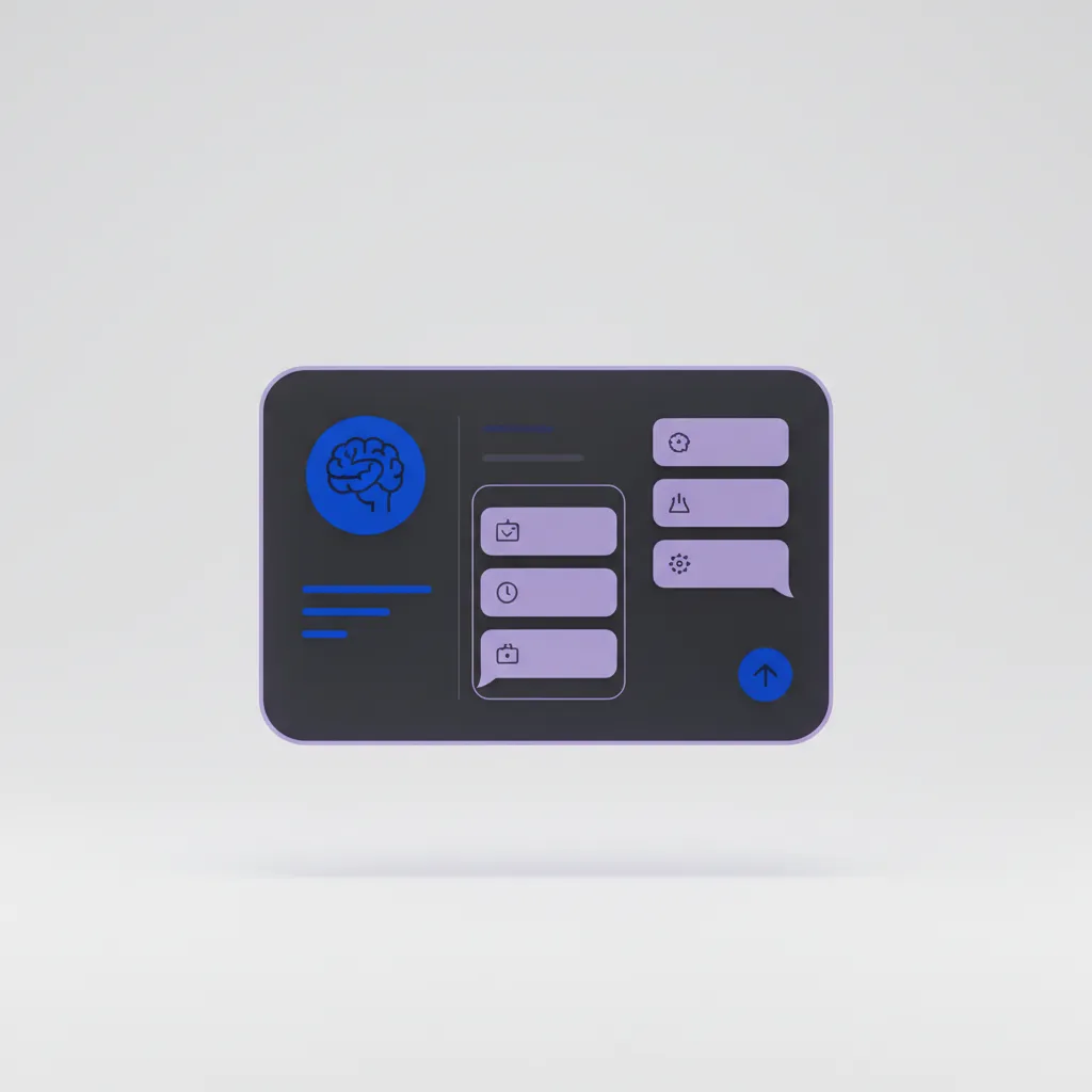 AI Chat Support Interface Preview