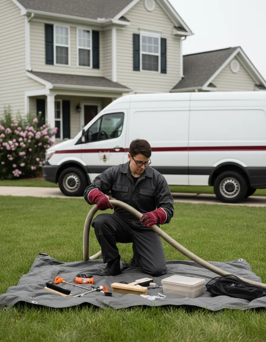 Professional bee and wasp removal services