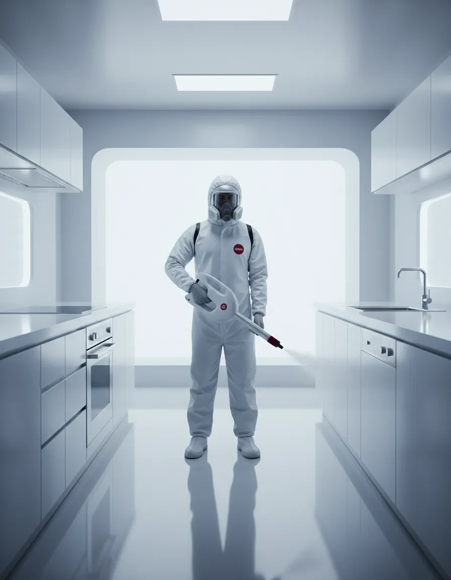 Anti-Bacterial Fumigation process and hygiene setup