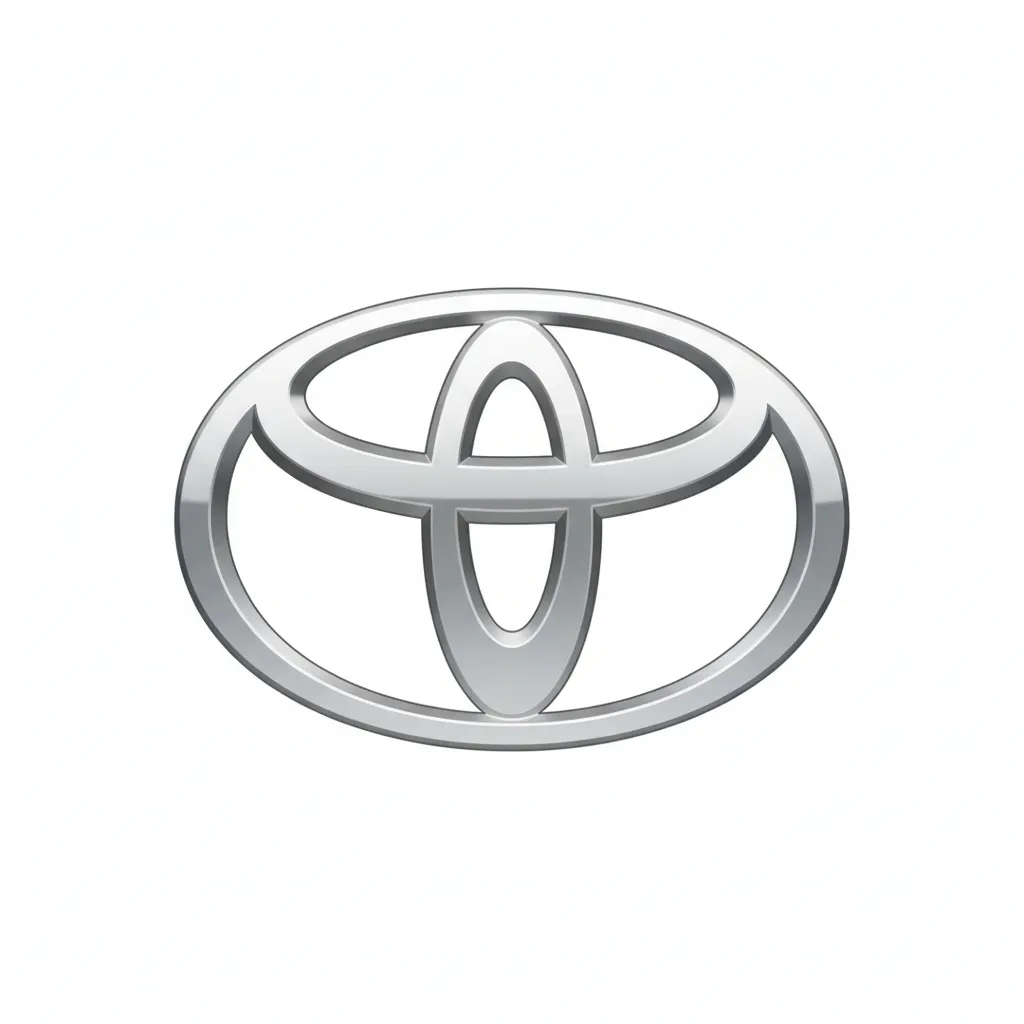 Toyota logo — transparent background.