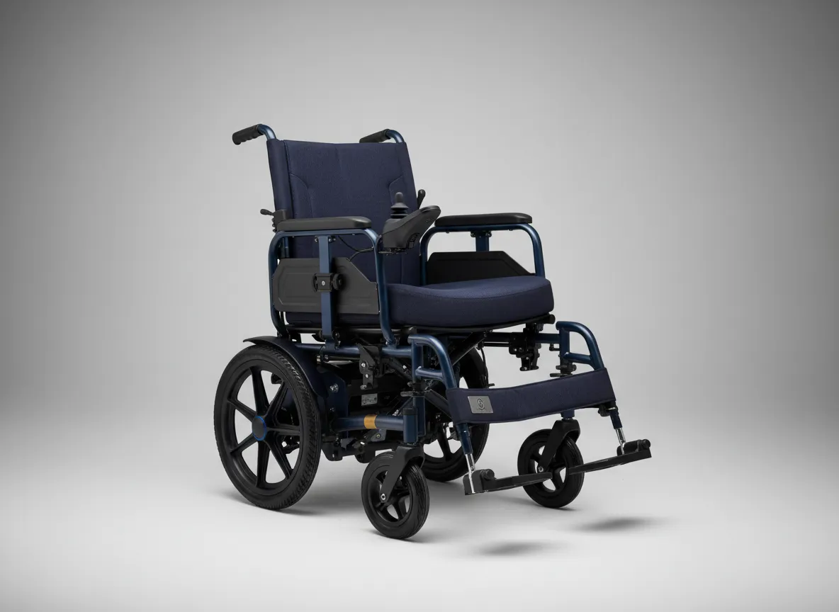 Electric wheelchair with premium design