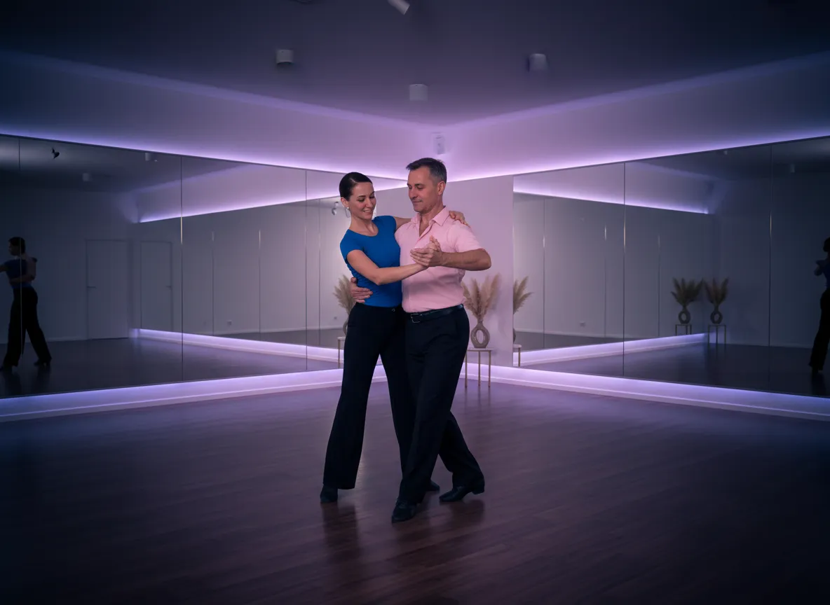 Private lesson ballroom dance instruction