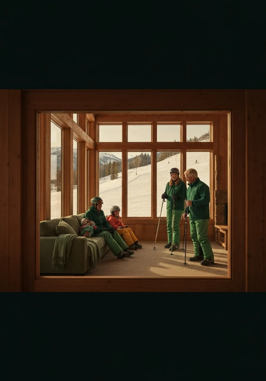 Family Ski Trip at Heber Haven