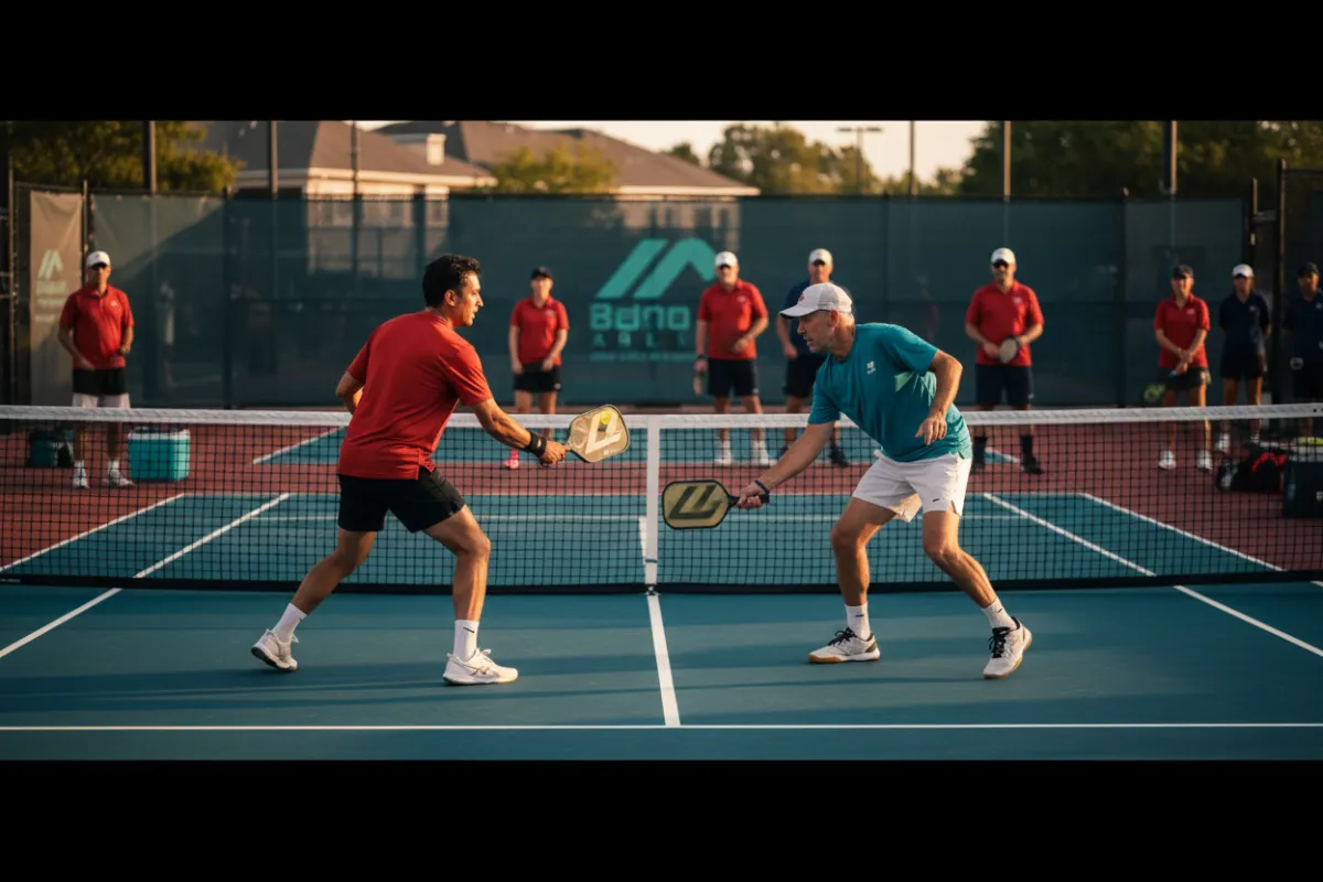 Adult pickleball courts