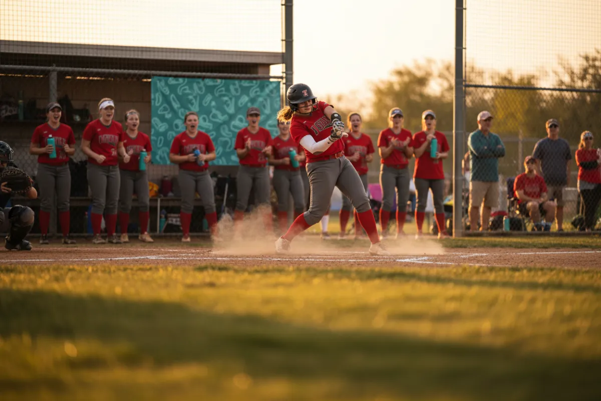 Adult co-ed softball league