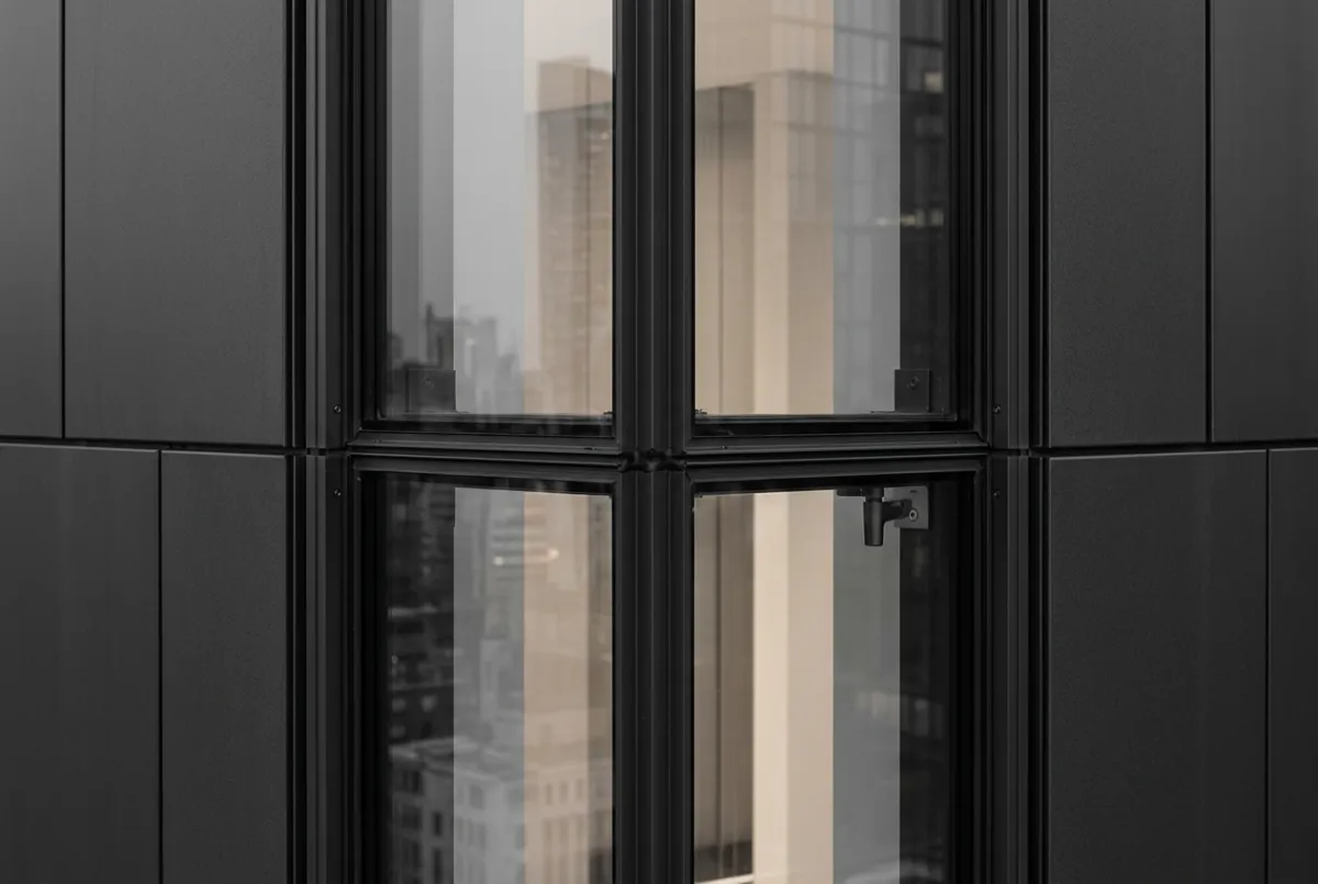 Architectural glass curtain wall and building envelope facade engineering