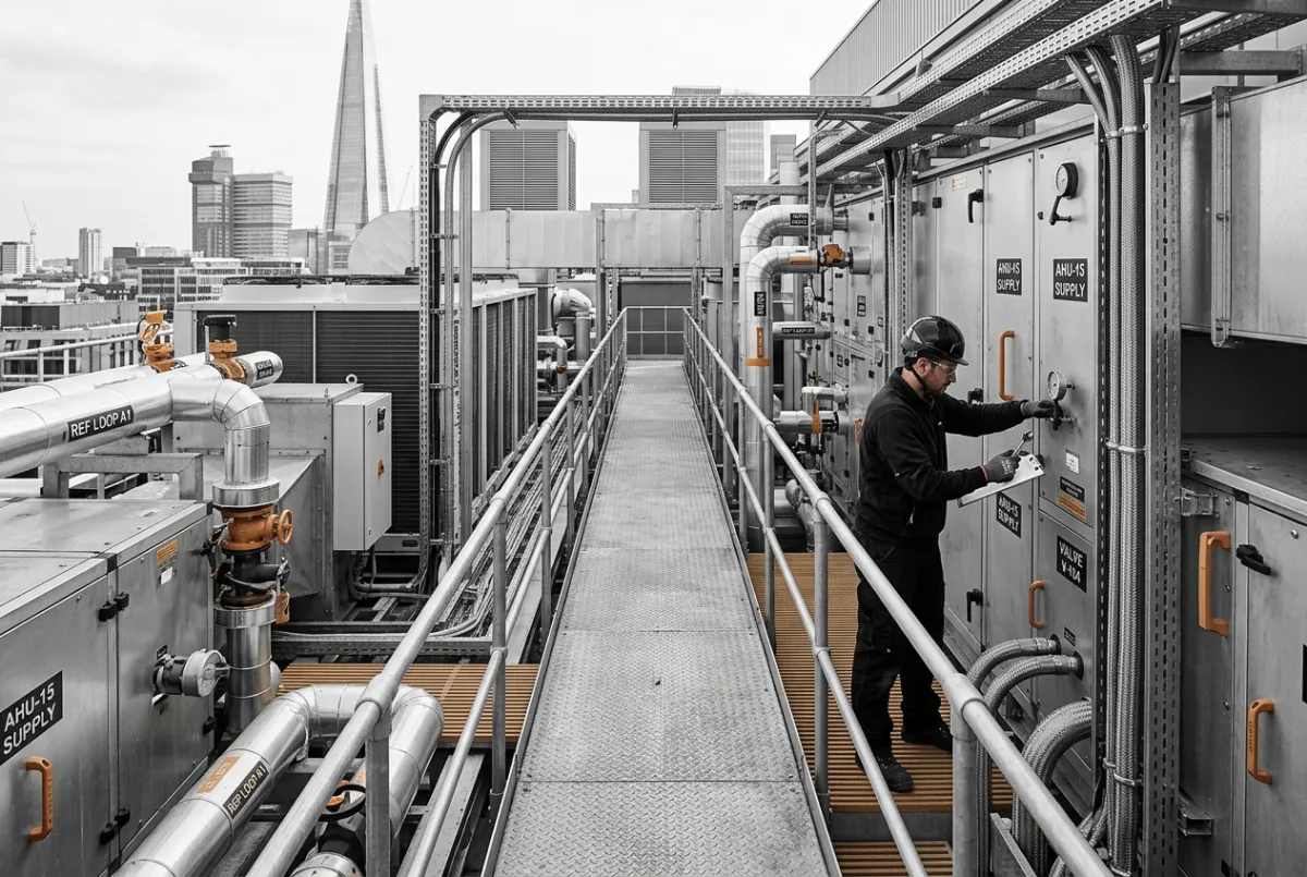 Commercial facility preventative maintenance and structural inspection