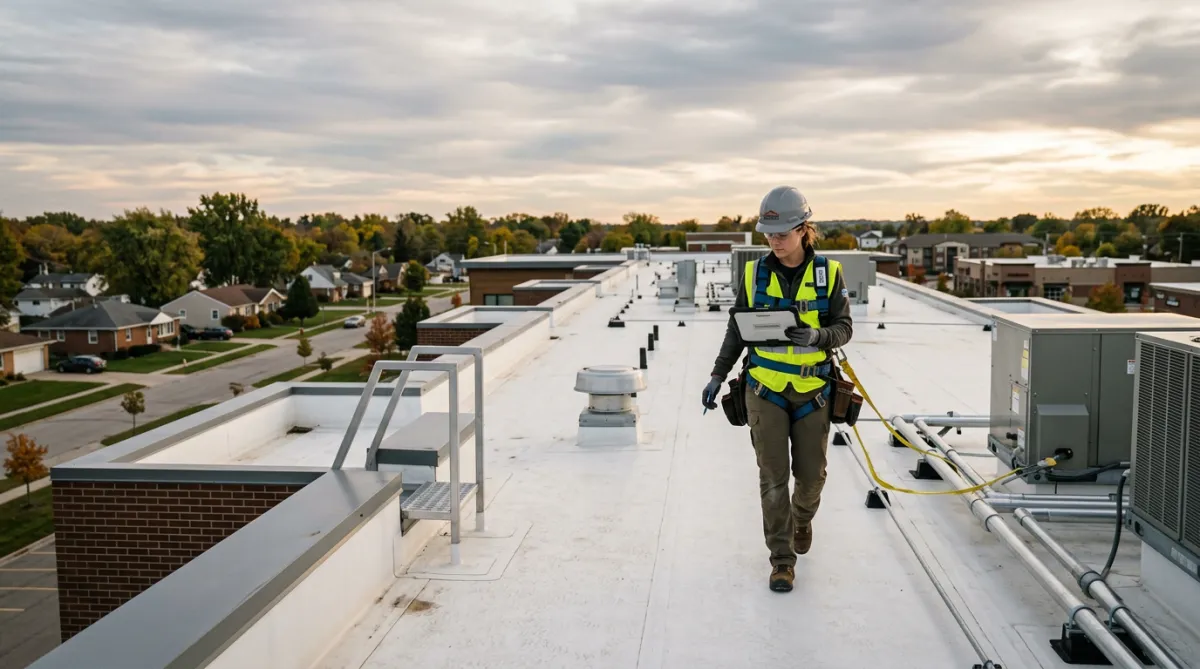 Institutional structural steel facade and disciplined risk protection engineering