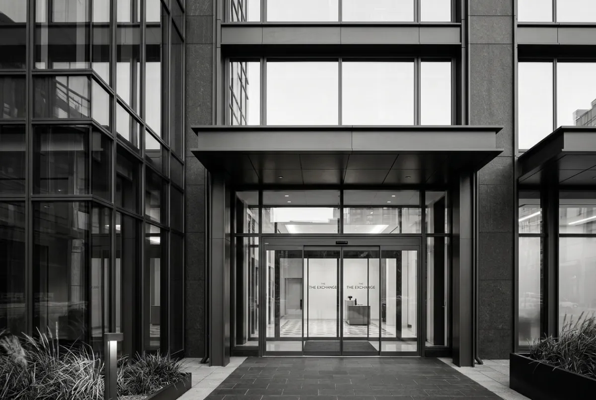 Corporate campus capital improvement and modern architectural renovation
