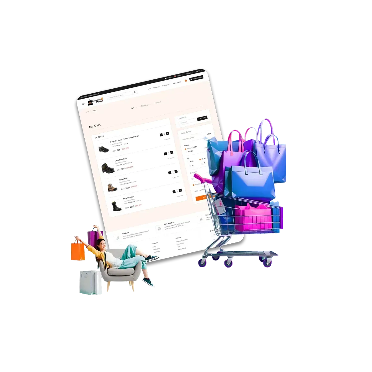 Dexie Digital Is Your Shopping Cart
