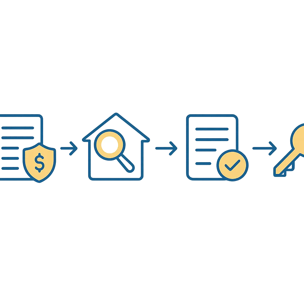 Icon: End-to-end support