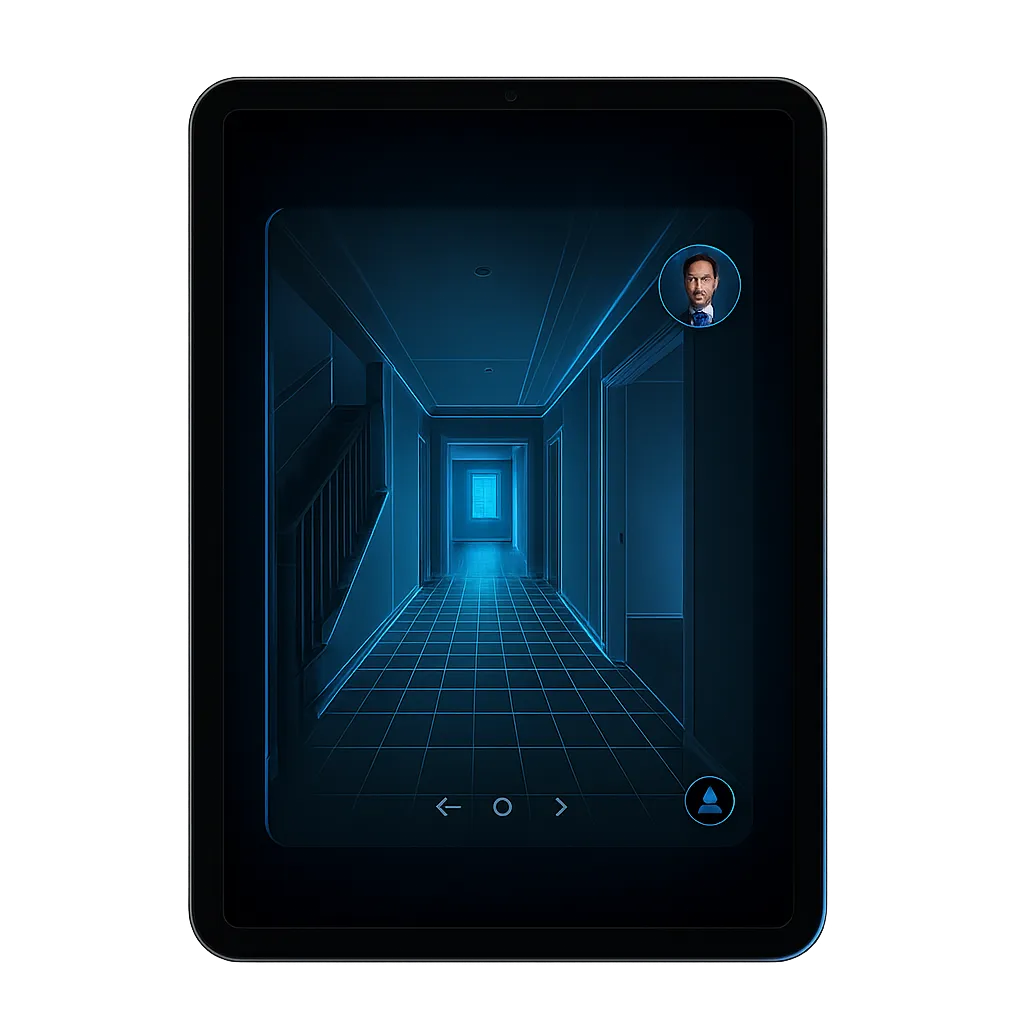 Agent Interface with 3D Tour Branding