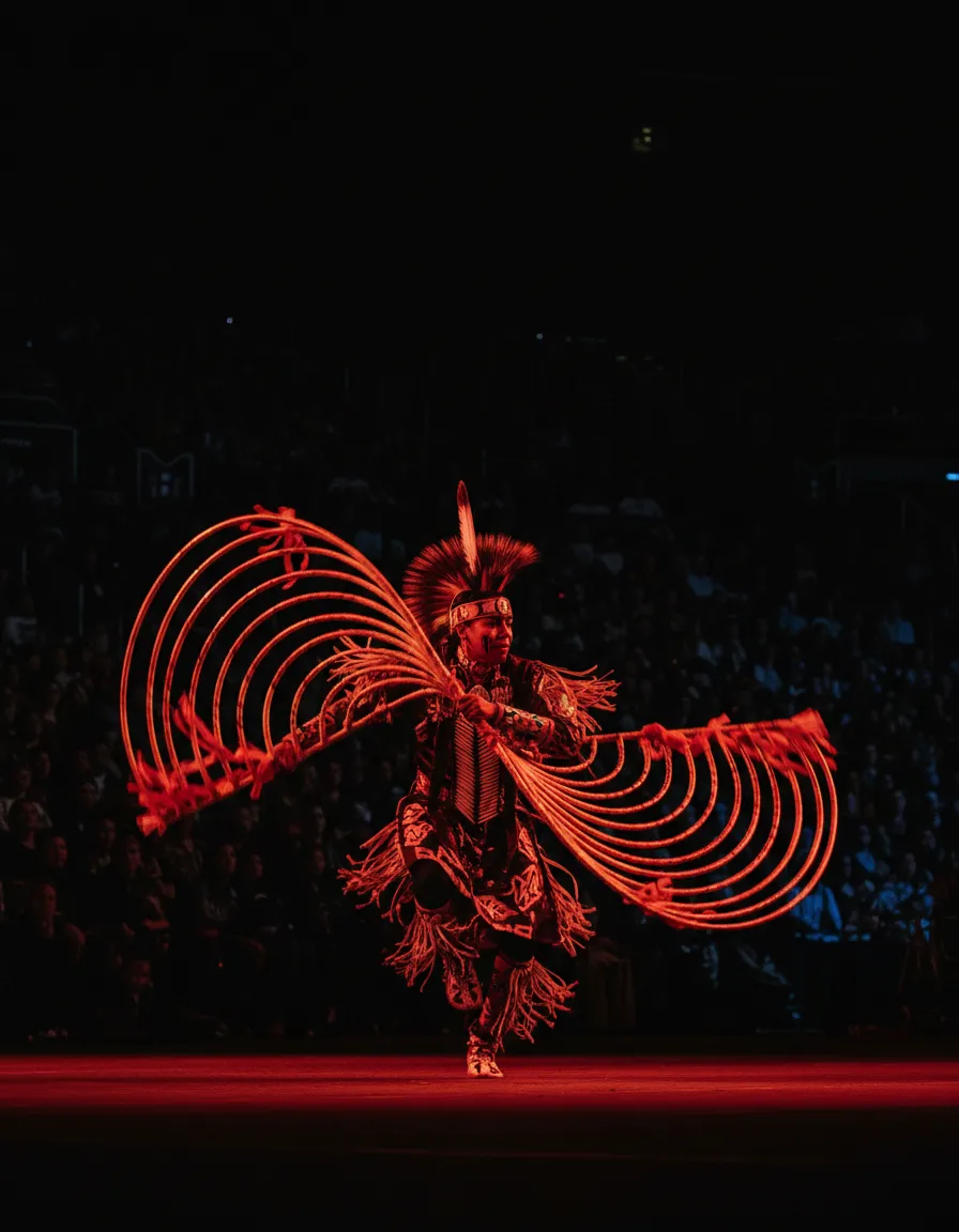 World Championship Hoop Dancing performance