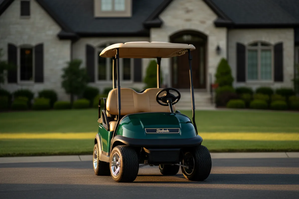 4-Seater Gas-Powered Golf Cart