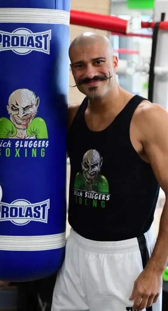 Slick Sluggers Boxing Collage