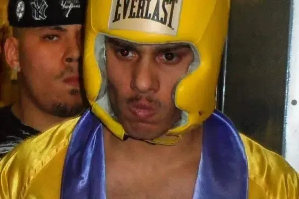 nic entering boxing ring