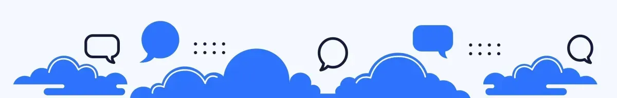Decorative banner illustrating missed calls and communication flow