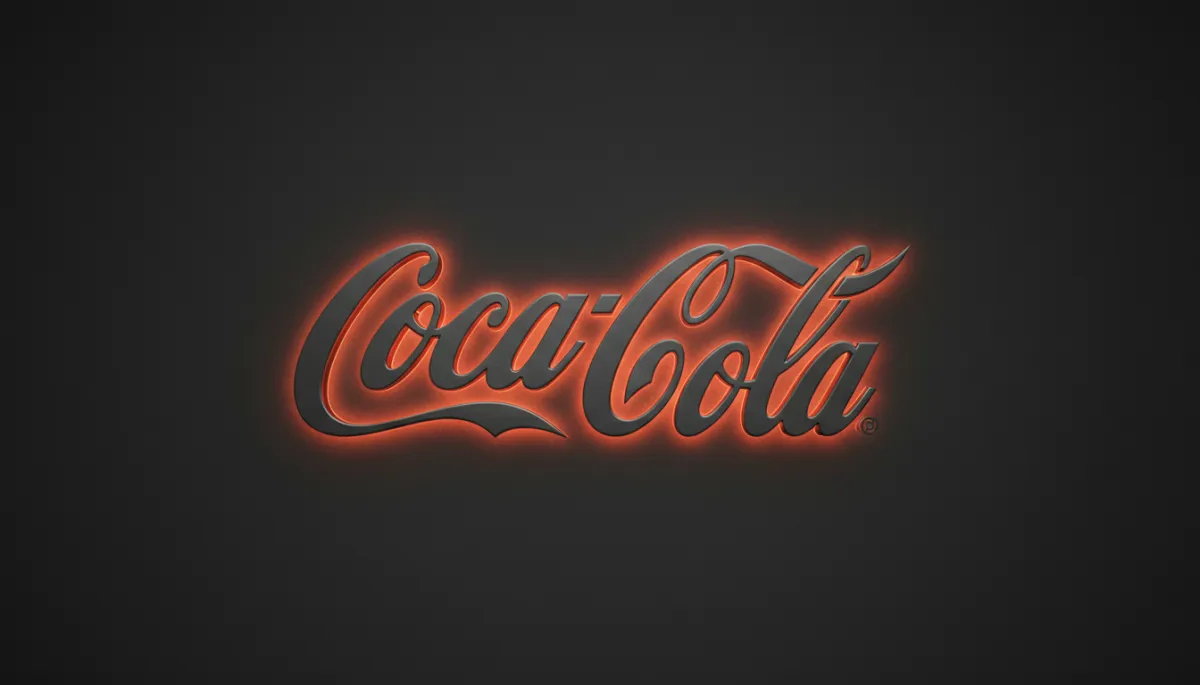 Coca-Cola Logo Monochromatic