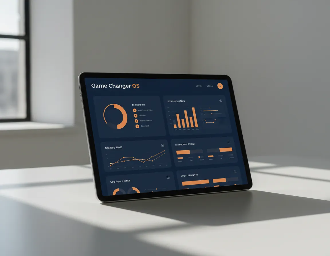 Game Changer OS Dashboard and CRM Preview