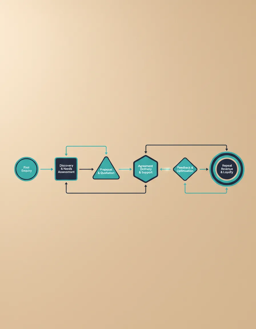 Customer Journey Lifecycle Diagram