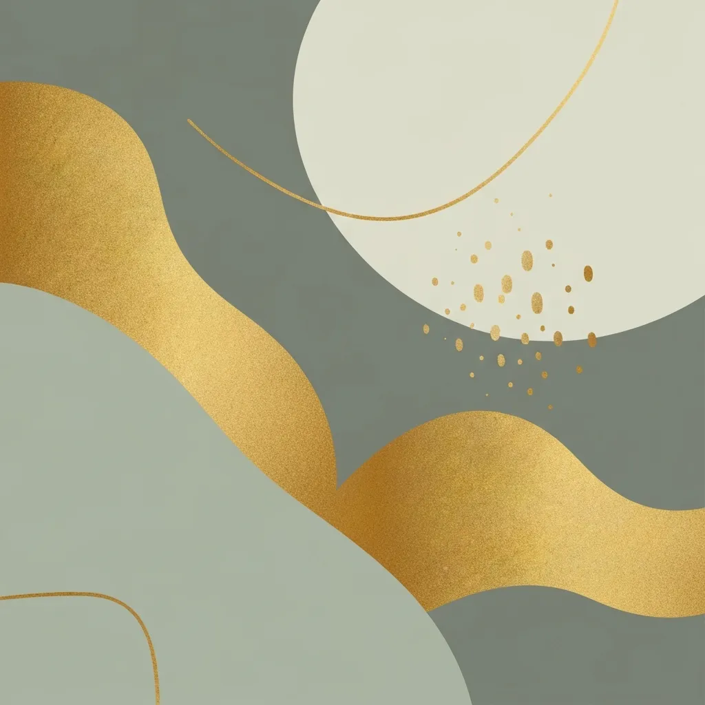 Minimalist line art illustration of a face looking upwards with radiating lines above it, resembling a sun or flower petals, drawn in a warm copper or rust color