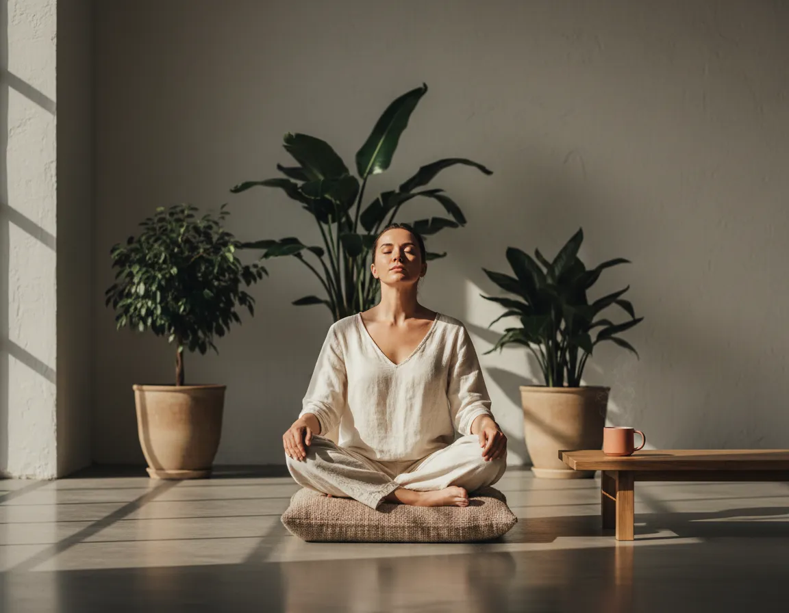 Soft texture representing calming techniques