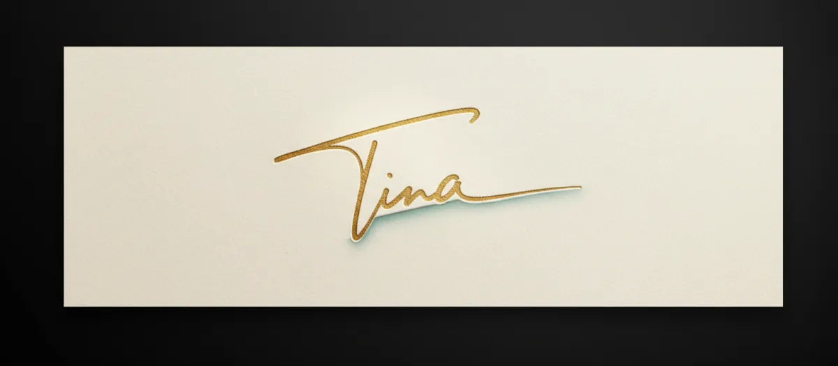 Tina's Signature